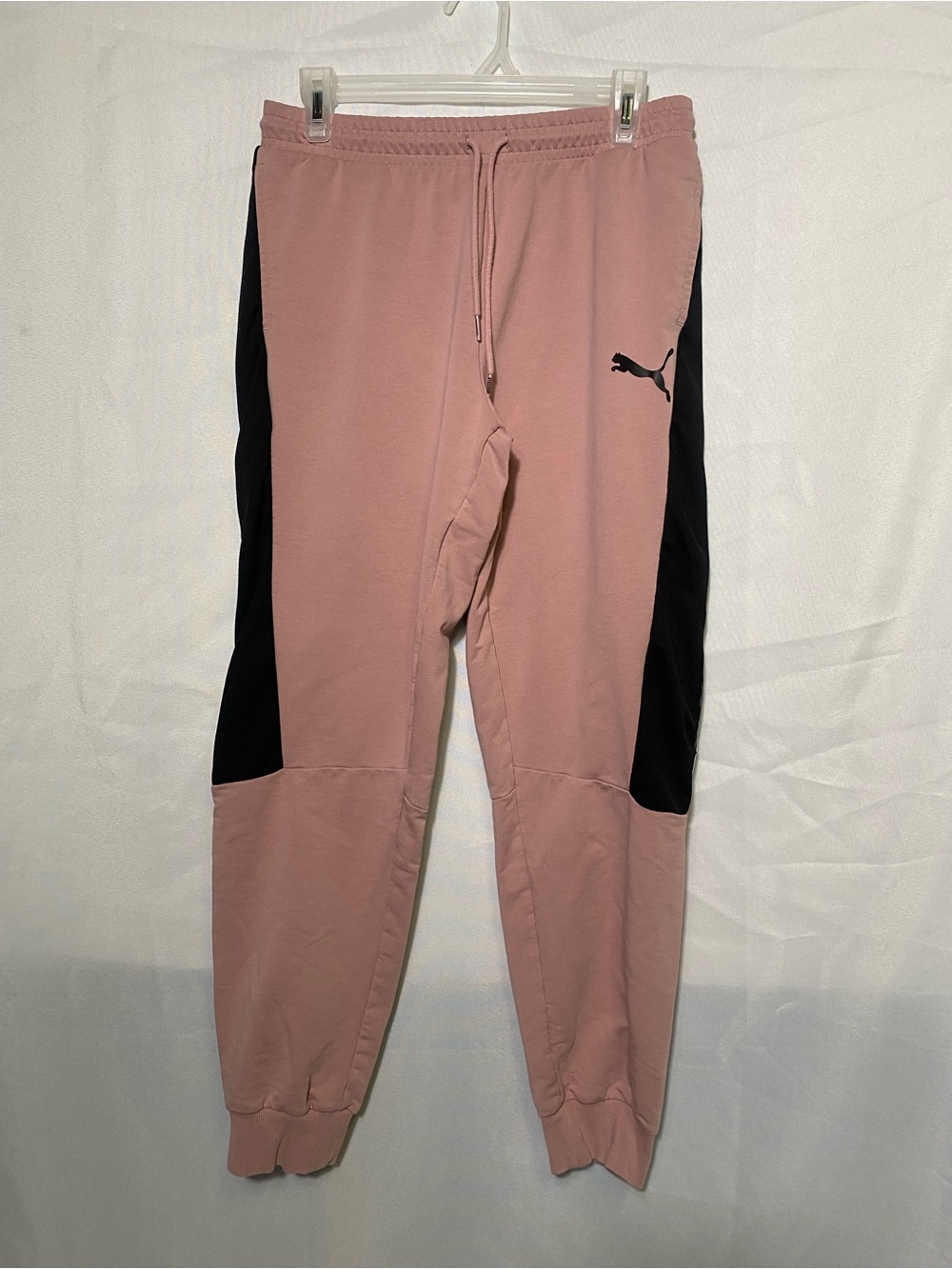 Puma Woman’s Pink and Black Jogger Pants